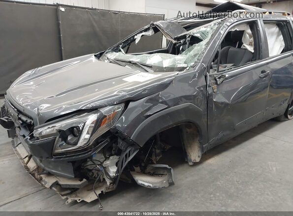 JF2SKAMC4NH530334 2022 SUBARU FORESTER Gray Vista frontal