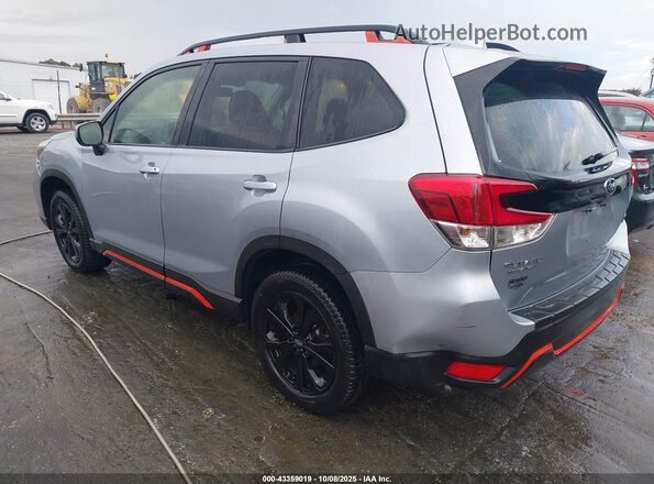 JF2SKAMC5LH598414 2020 SUBARU FORESTER Silver Rear left