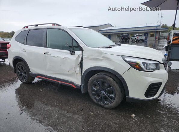 JF2SKAMC8LH551801 2020 SUBARU FORESTER White წინა მარჯვენა
