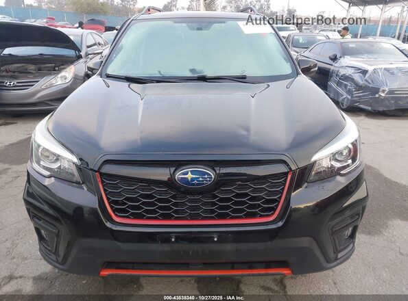 JF2SKAMCXLH457922 2020 SUBARU FORESTER Black Вид щитка приладів