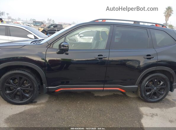 JF2SKAMCXLH457922 2020 SUBARU FORESTER Black Панорамний вид салону 360°