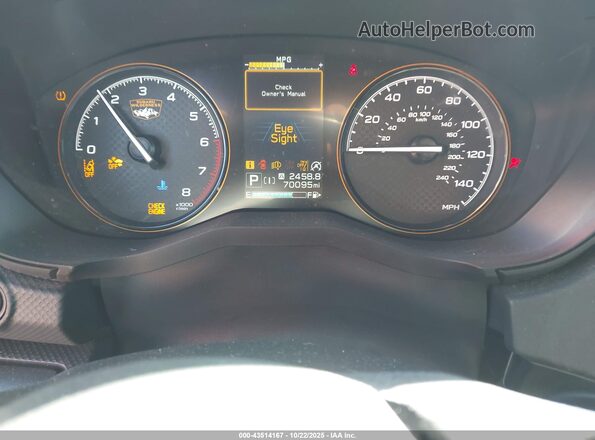 JF2SKAMCXNH463397 2022 SUBARU FORESTER Silver Вид задніх сидінь