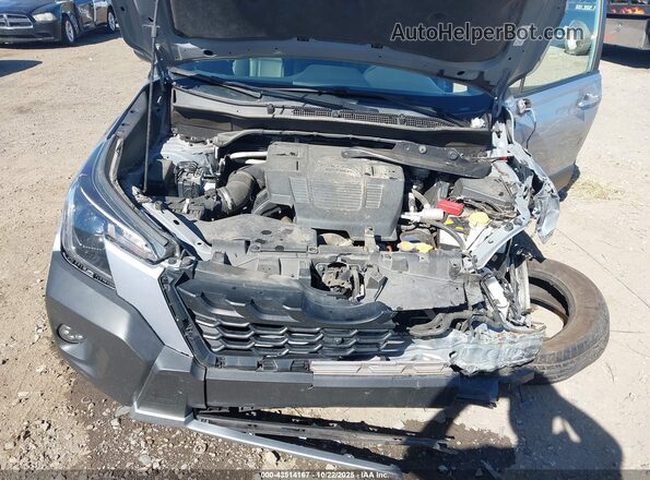 JF2SKAMCXNH463397 2022 SUBARU FORESTER Silver Вид ззаду