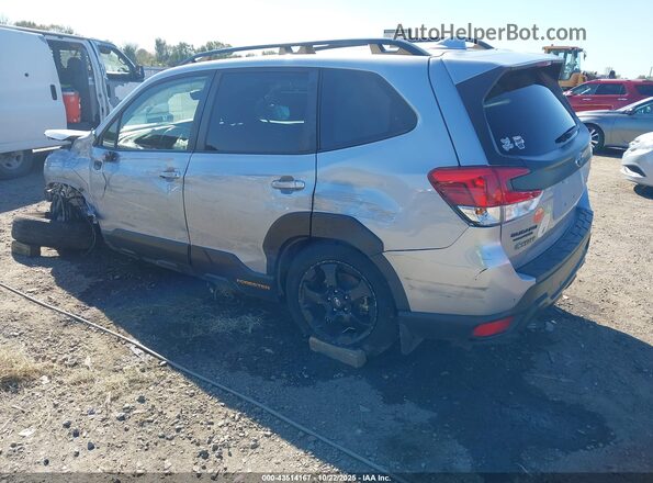 JF2SKAMCXNH463397 2022 SUBARU FORESTER Silver Задня ліва чверть