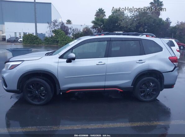 JF2SKARC1LH439169 2020 SUBARU FORESTER Silver Սալոնի 360 աստիճան տեսք