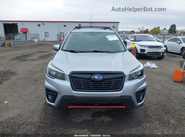 JF2SKARC1MH534476 2021 SUBARU FORESTER Silver ხელსაწყოთა პანელის ხედი