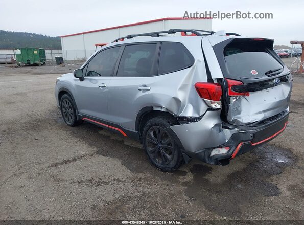 JF2SKARC1MH534476 2021 SUBARU FORESTER Silver უკანა მარცხენა