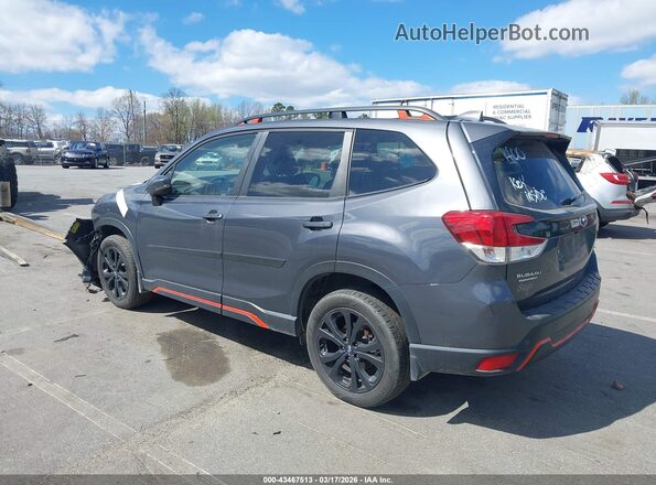 JF2SKARC2MH521400 2021 SUBARU FORESTER Gray Trasero izquierdo