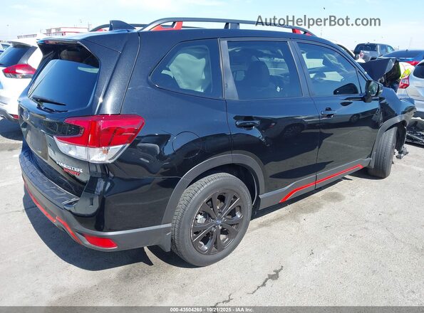 JF2SKARC6LH434128 2020 SUBARU FORESTER Black Tył prawy