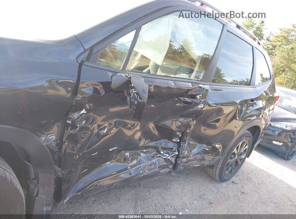 JF2SKARC7LH582076 2020 SUBARU FORESTER Black Դիմացի տեսք