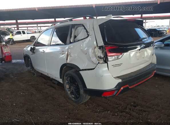 JF2SKARC8LH415614 2020 SUBARU FORESTER White Trasero izquierdo