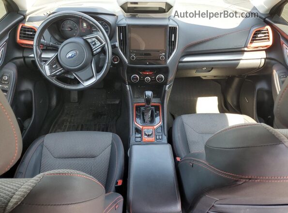 JF2SKARC8LH600889 2020 SUBARU FORESTER Gray Вид панелі приладів