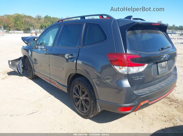 JF2SKARC9MH467626 2021 SUBARU FORESTER Gray Задня ліва чверть