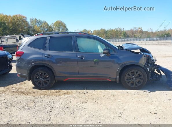 JF2SKARC9MH467626 2021 SUBARU FORESTER Gray Вид щитка приладів