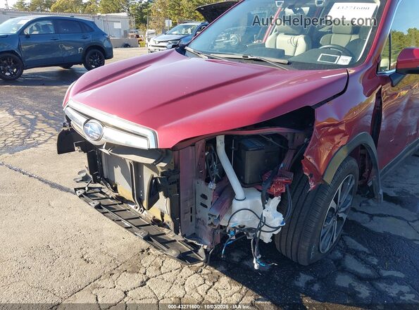 JF2SKASC0LH596122 2020 SUBARU FORESTER Burgundy Вид спереду