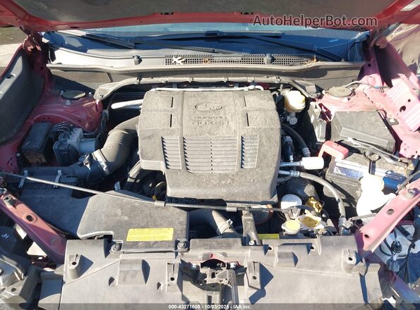 JF2SKASC0LH596122 2020 SUBARU FORESTER Burgundy Вид ззаду