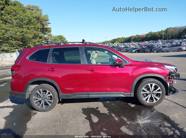 JF2SKASC0LH596122 2020 SUBARU FORESTER Burgundy Панорамний вид салону 360°