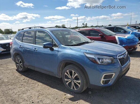 JF2SKASC2KH417884 2019 SUBARU FORESTER White Front right