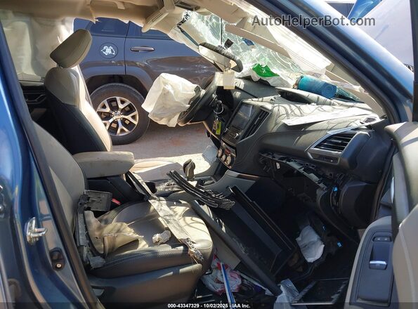 JF2SKASC4MH572732 2021 SUBARU FORESTER Blue წინა სალონის ხედი