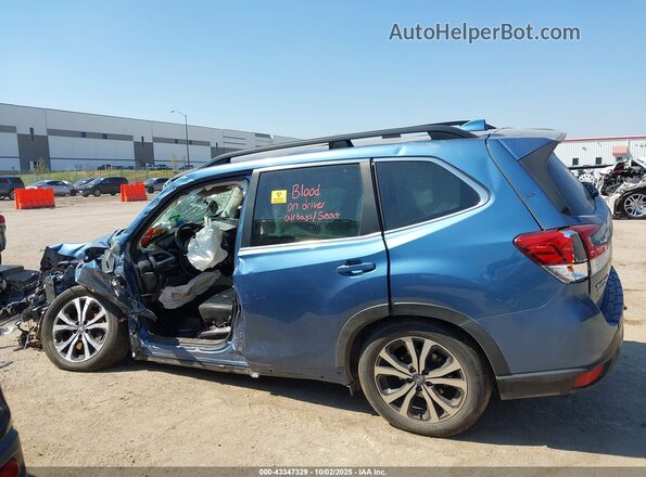 JF2SKASC4MH572732 2021 SUBARU FORESTER Blue 