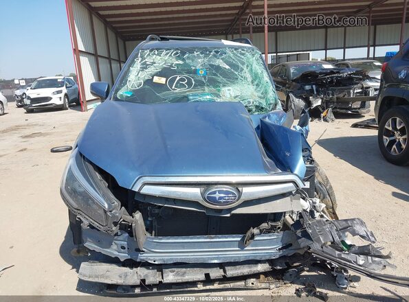 JF2SKASC4MH572732 2021 SUBARU FORESTER Blue უკანა სალონის ხედი