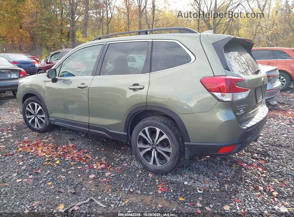 JF2SKASC8LH480652 2020 SUBARU FORESTER Green Rear left