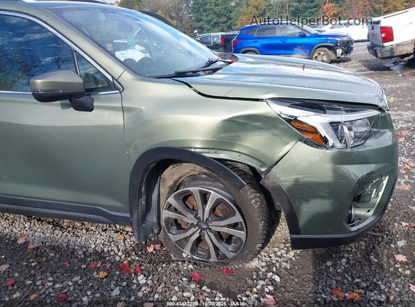 JF2SKASC8LH480652 2020 SUBARU FORESTER Green Front view