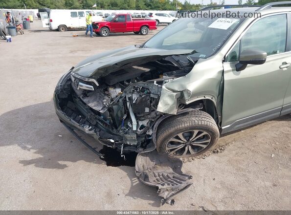 JF2SKAUC4MH592637 2021 SUBARU FORESTER Green Դիմացի տեսք