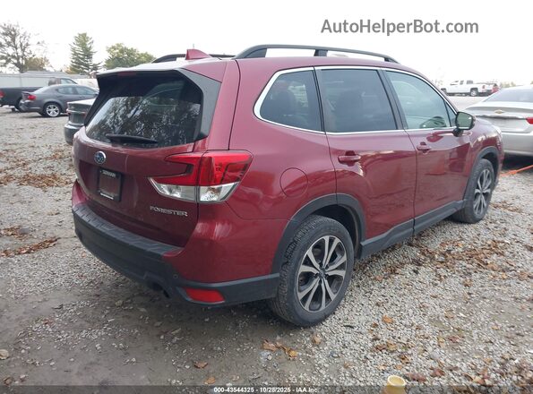 JF2SKAUC5LH494019 2020 SUBARU FORESTER Red Задня права чверть