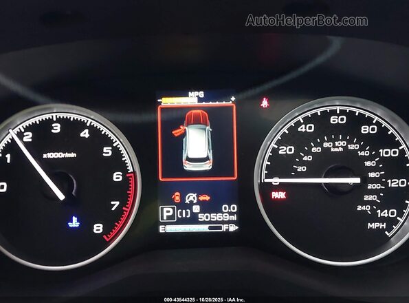 JF2SKAUC5LH494019 2020 SUBARU FORESTER Red Вид задніх сидінь