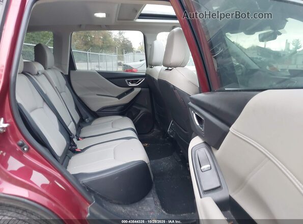 JF2SKAUC5LH494019 2020 SUBARU FORESTER Red Вид наклейки з VIN-кодом