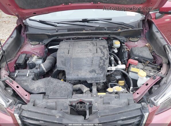 JF2SKAUC5LH494019 2020 SUBARU FORESTER Red Вид ззаду