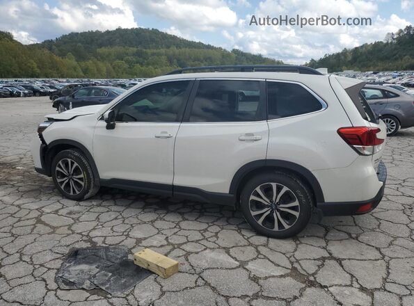 JF2SKAUC7LH523634 2020 SUBARU FORESTER White Задня ліва чверть