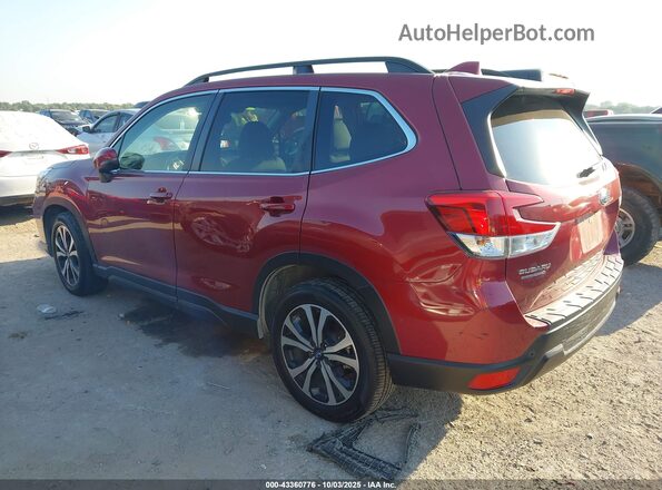 JF2SKAUC8MH401415 2021 SUBARU FORESTER Red Tył lewy