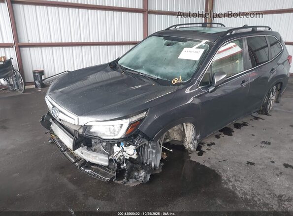 JF2SKAXC4LH584404 2020 SUBARU FORESTER Gray Առջևի ձախ երեք քառորդ տեսարան