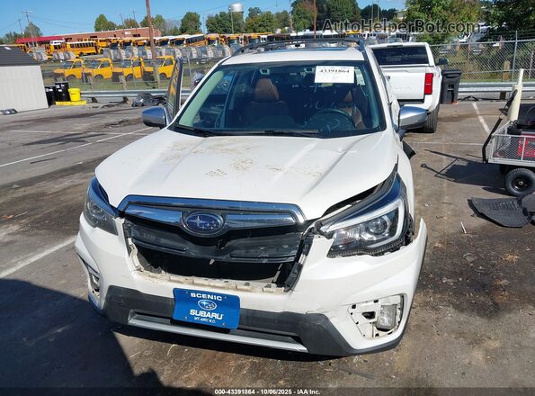 JF2SKAXC5LH559415 2020 SUBARU FORESTER White Вид щитка приладів