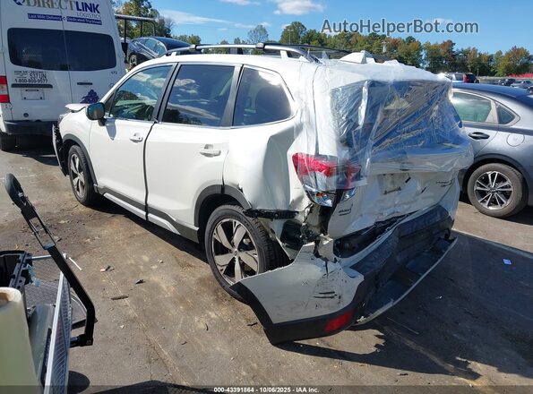 JF2SKAXC5LH559415 2020 SUBARU FORESTER White Задня ліва чверть