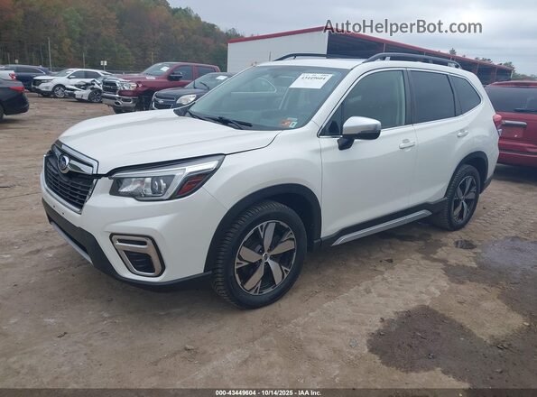 JF2SKAXC9LH585287 2020 SUBARU FORESTER White Передня ліва чверть