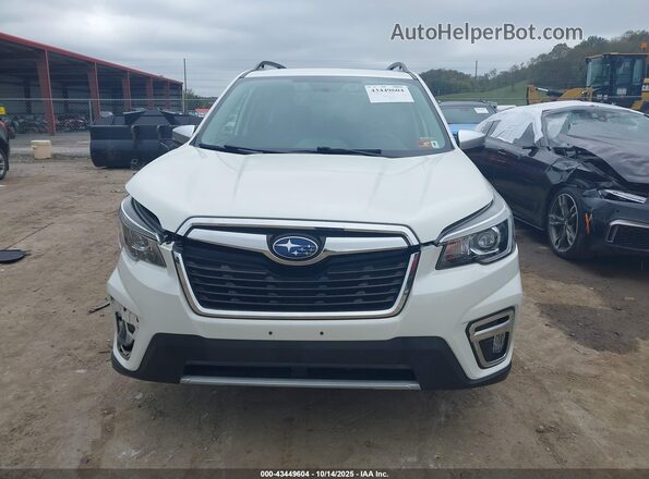 JF2SKAXC9LH585287 2020 SUBARU FORESTER White Вид щитка приладів
