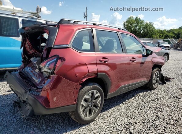 JF2SLDAC2SH572404 2025 SUBARU FORESTER Red Задня права чверть