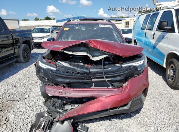 JF2SLDAC2SH572404 2025 SUBARU FORESTER Red Вид спереду