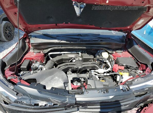 JF2SLDAC2SH572404 2025 SUBARU FORESTER Red Вид підкапотного простору