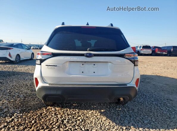 JF2SLDAC4SH493638 2025 SUBARU FORESTER White Rear view