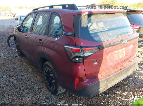 JF2SLDAC5SH405809 2025 SUBARU FORESTER Red Հետևի ձախ