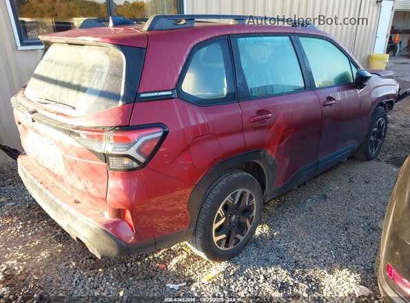 JF2SLDAC5SH405809 2025 SUBARU FORESTER Red Հետևի աջ