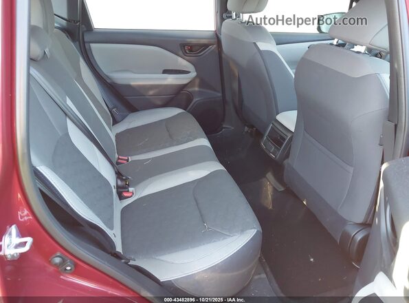 JF2SLDAC5SH405809 2025 SUBARU FORESTER Red VIN կոդի պիտակի տեսք