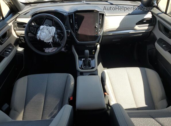 JF2SLDDC1SH502999 2025 SUBARU FORESTER White Вид панелі приладів
