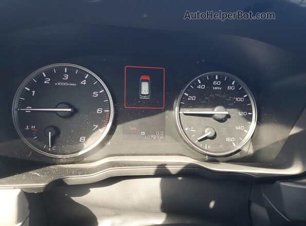JF2SLDDC1SH502999 2025 SUBARU FORESTER White Вид щитка приладів