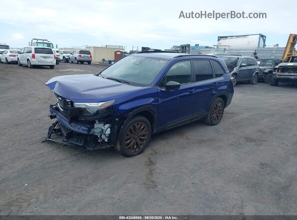 JF2SLDFC6SH427861 2025 SUBARU FORESTER Blue Front left
