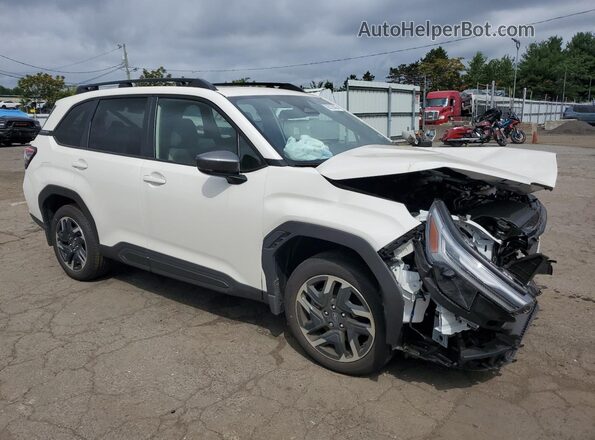 JF2SLDRC0SH489459 2025 SUBARU FORESTER White 